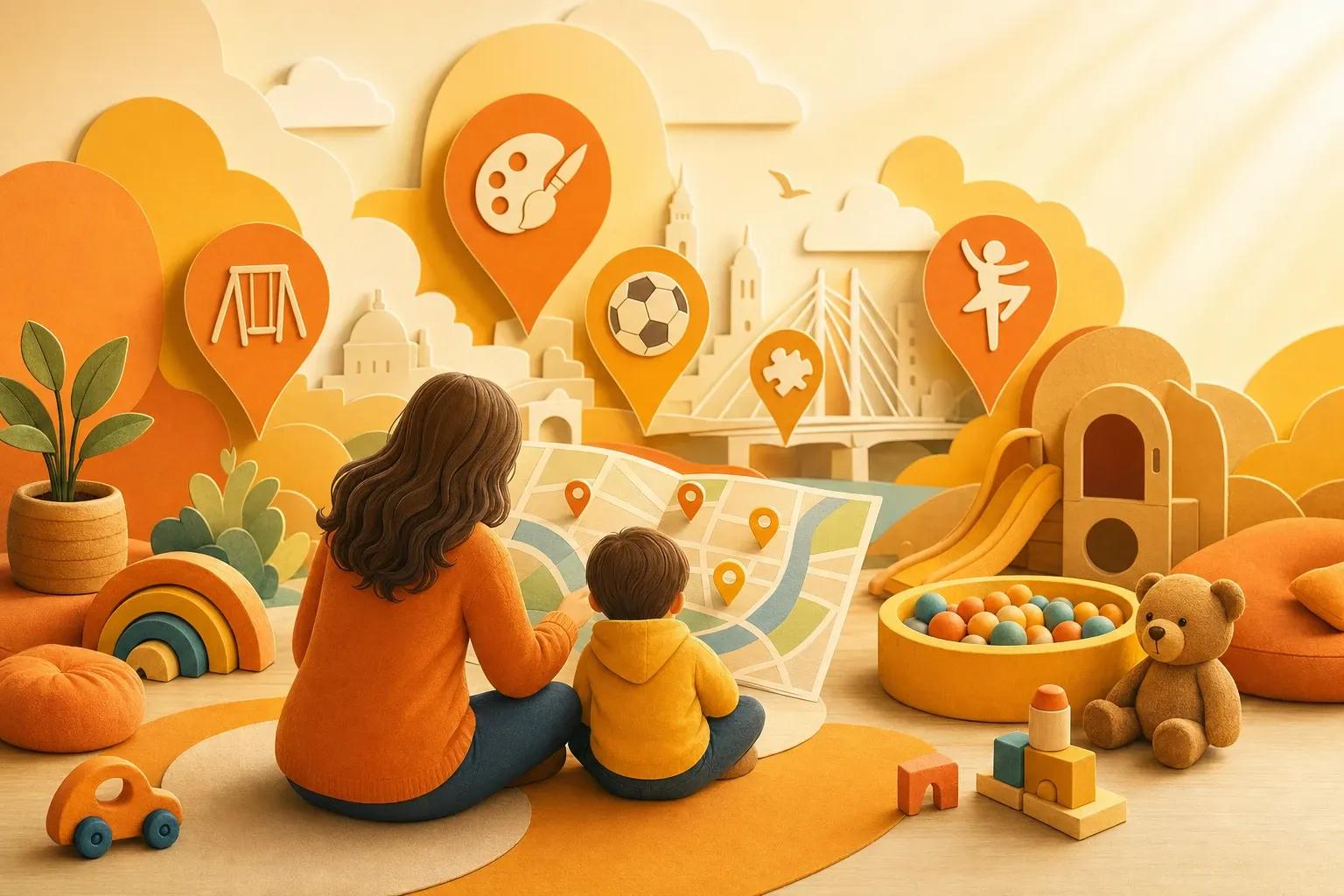Playroom Nearby для родителей в Сербии: как находить детские места и занятия рядом