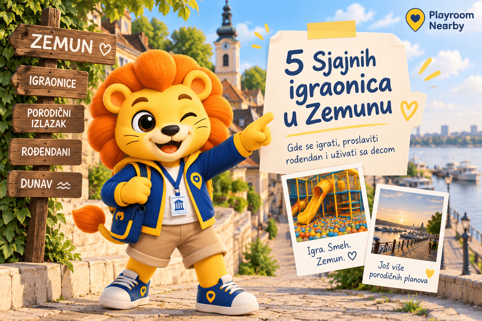5 Great Kids' Playrooms in Zemun, Belgrade